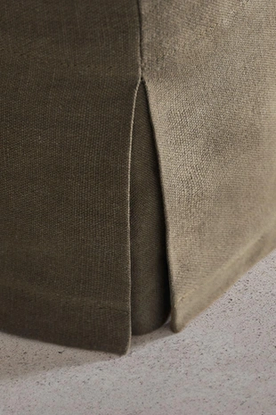 Пуф 01 с чехлом из льна- Заказать в России