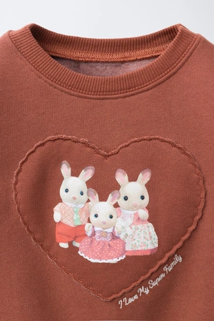 Толстовка с нашивкой SYLVANIAN FAMILIES ®- Заказать в России