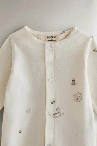 Комплект для младенцев с принтом- Заказать в России