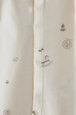 Комплект для младенцев с принтом- Заказать в России