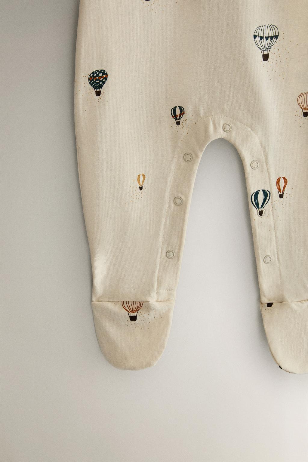 Пелёнка для младенцев из хлопкового джерси с воздушным шаром