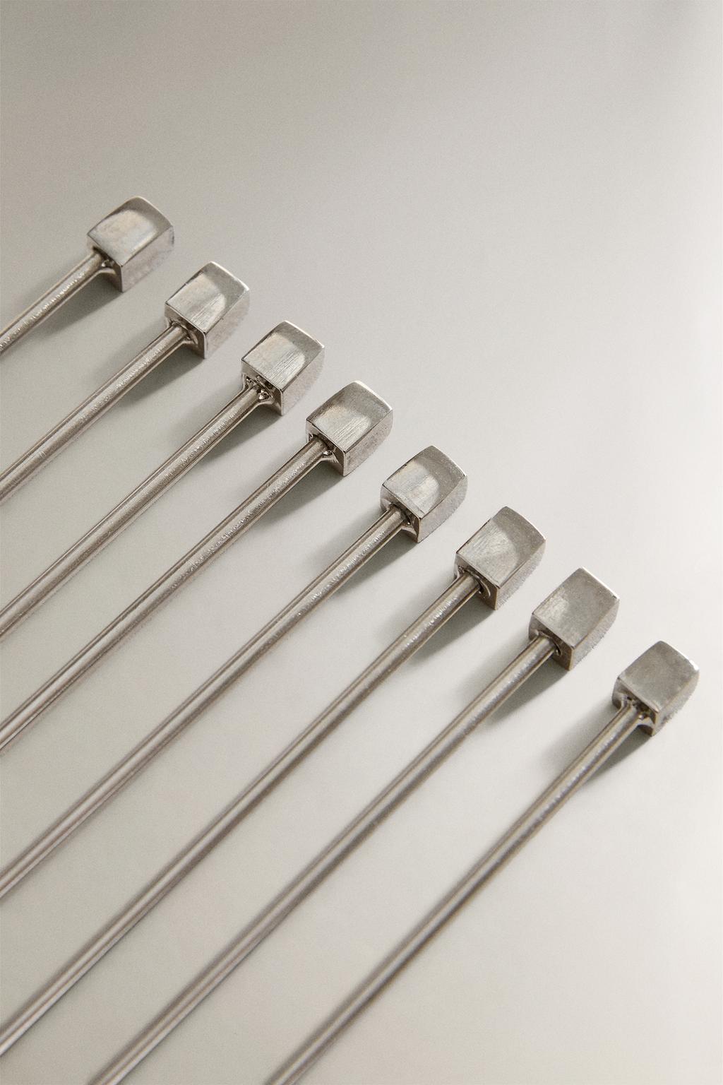 Набор закусочных палочек с металлическим ящиком (набор из 6 штук)