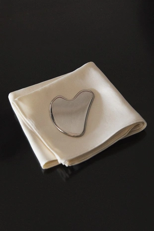 Металлический массажер для лица гуа ша- Заказать в России