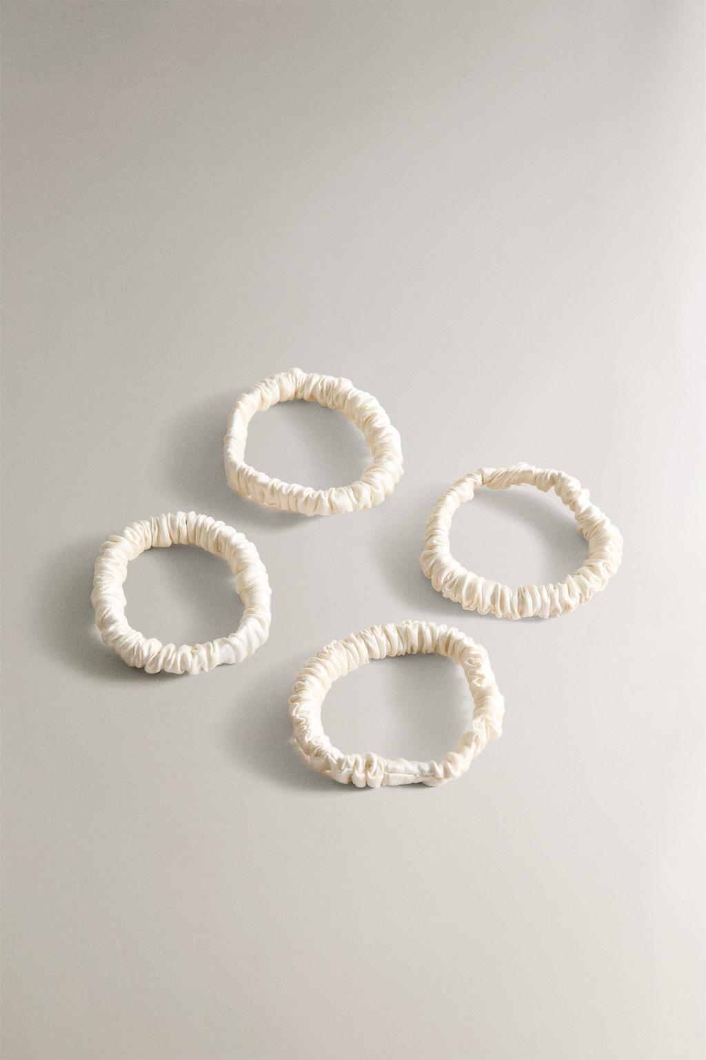 Резинка для волос из мягкого шелка мульберри