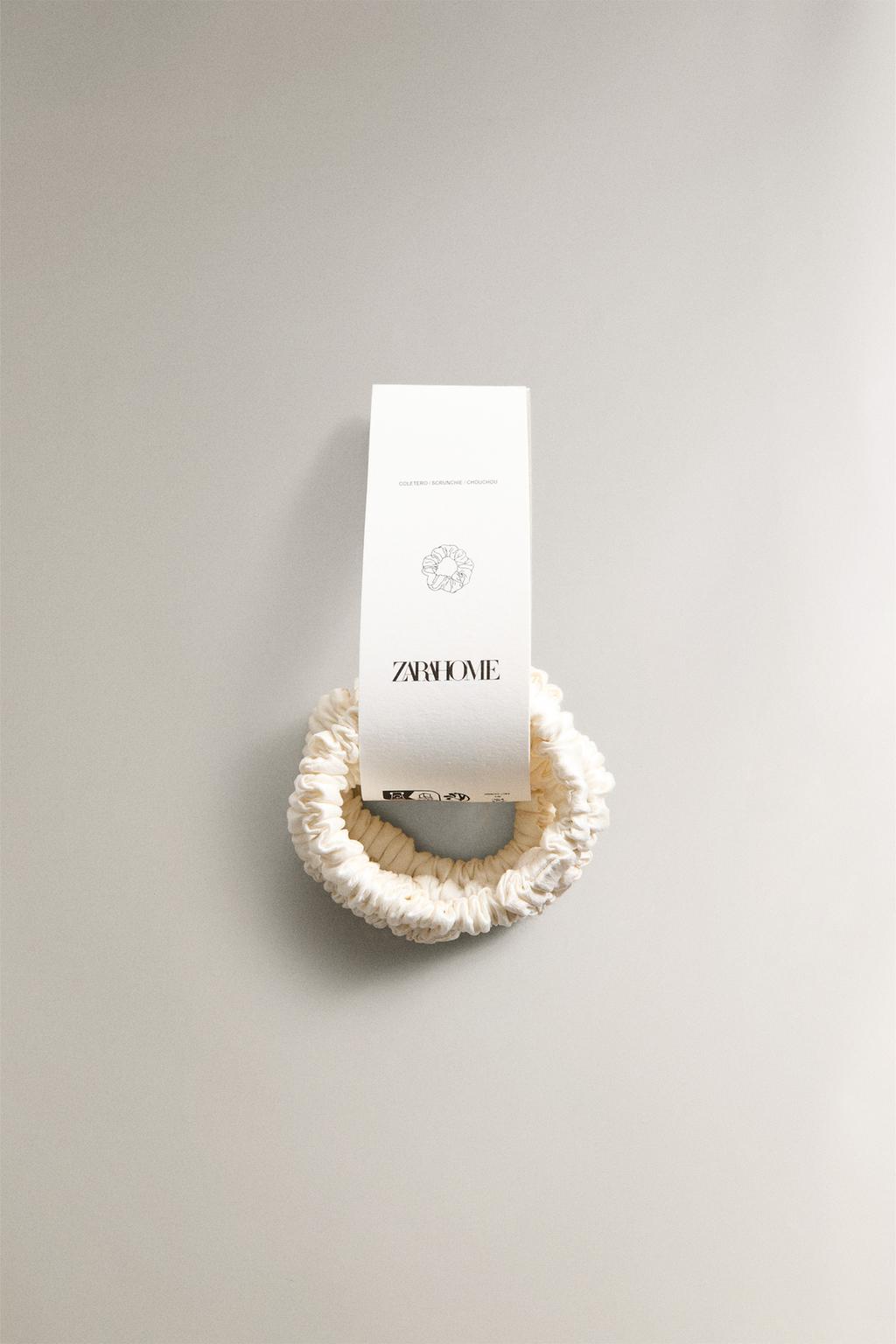 Резинка для волос из мягкого шелка мульберри