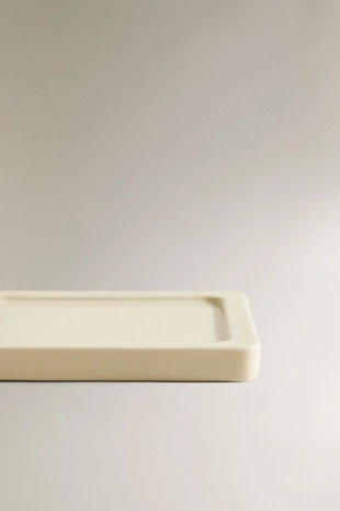 Квадратное керамическое мыльнице для ванной комнаты- Заказать в России