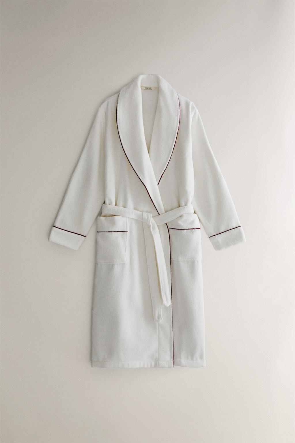 Халат с оборкой (400 г/м²)