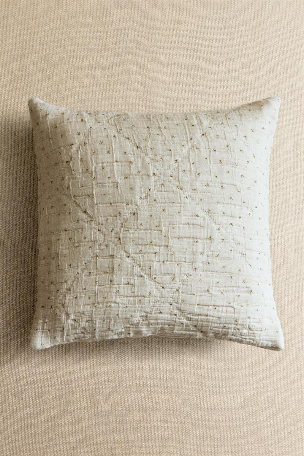 Детский чехол для подушки из муслина с цветочным узором