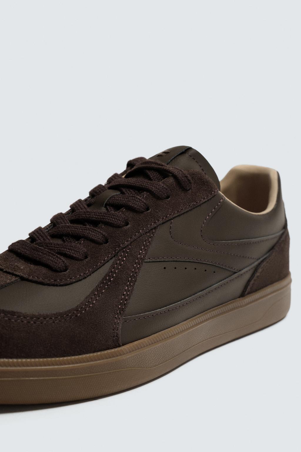 КРОССОВКИ С КОНТРАСТНОЙ ПОДОШВОЙ