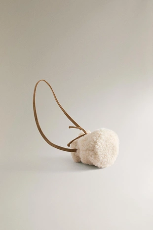 Детская сумка из искусственной овчины- Заказать в России