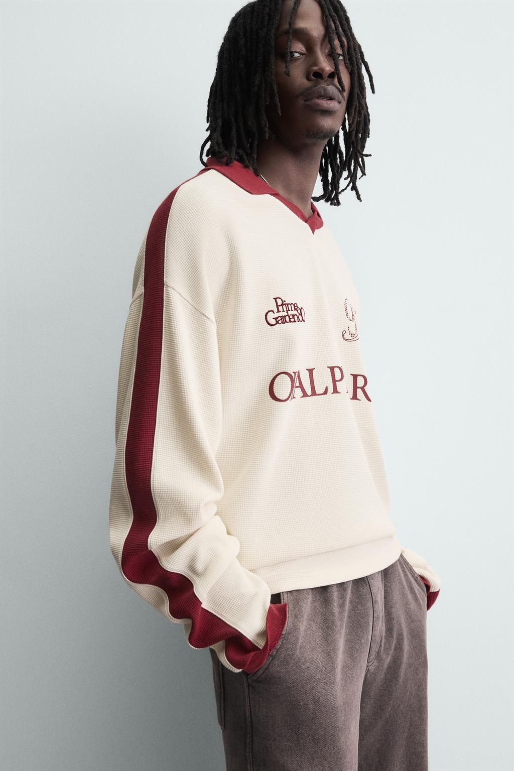 ПОЛО С ВЫШИВКОЙ В СТИЛЕ РЕТРО-ФУТБОЛА