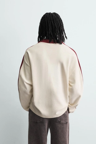 Поло с вышивкой в стиле ретро-футбола- Заказать в России