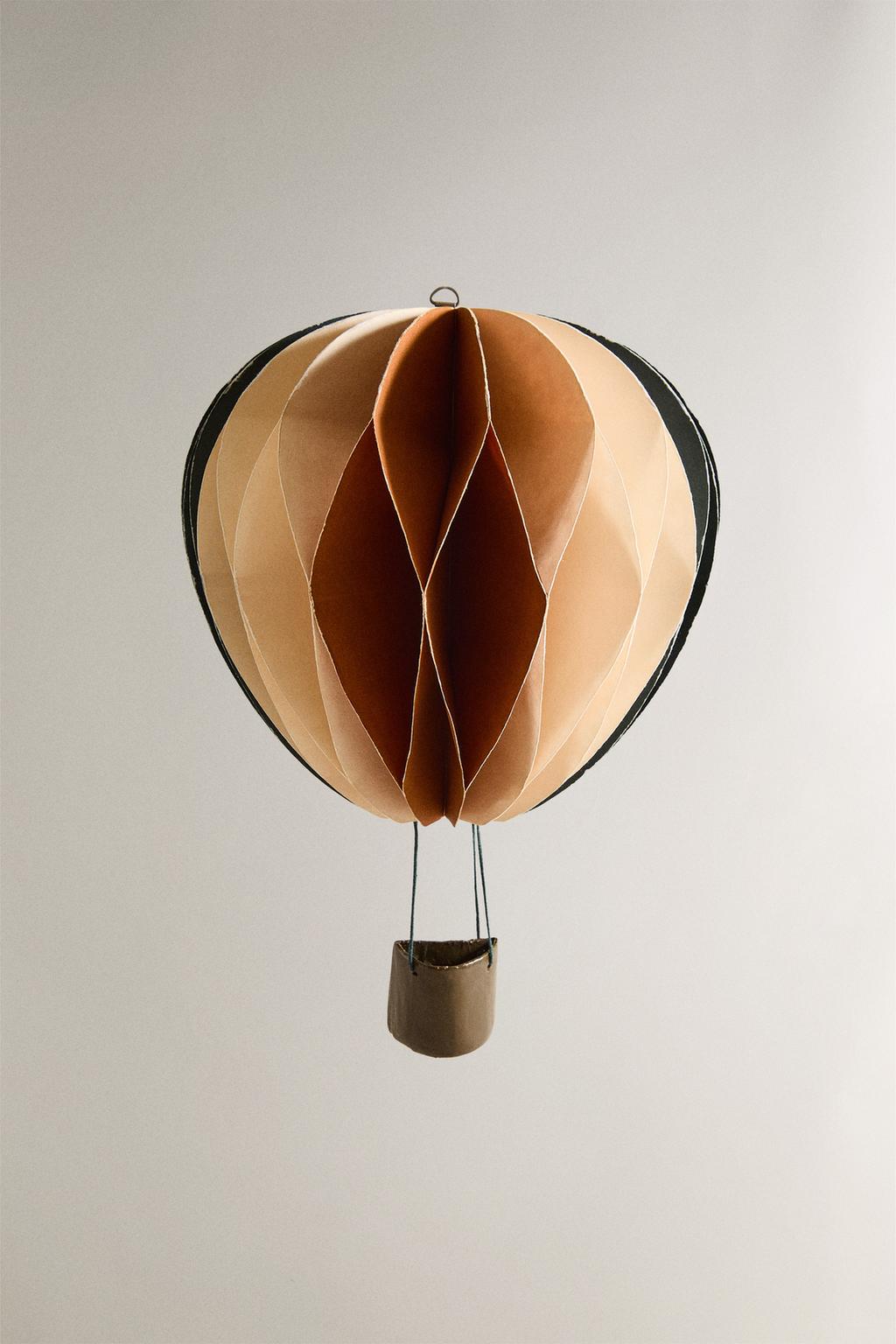 Бумажный настенный шар-аэростат (21 см)