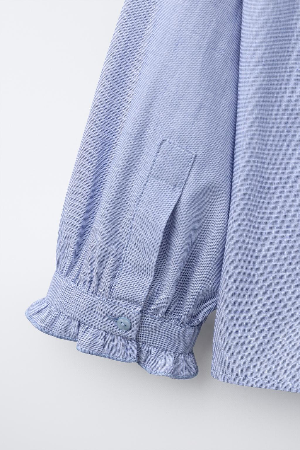 РУБАШКА С ВОЛАНАМИ