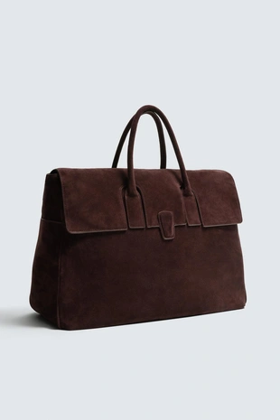 Кожаная сумка- Заказать в России