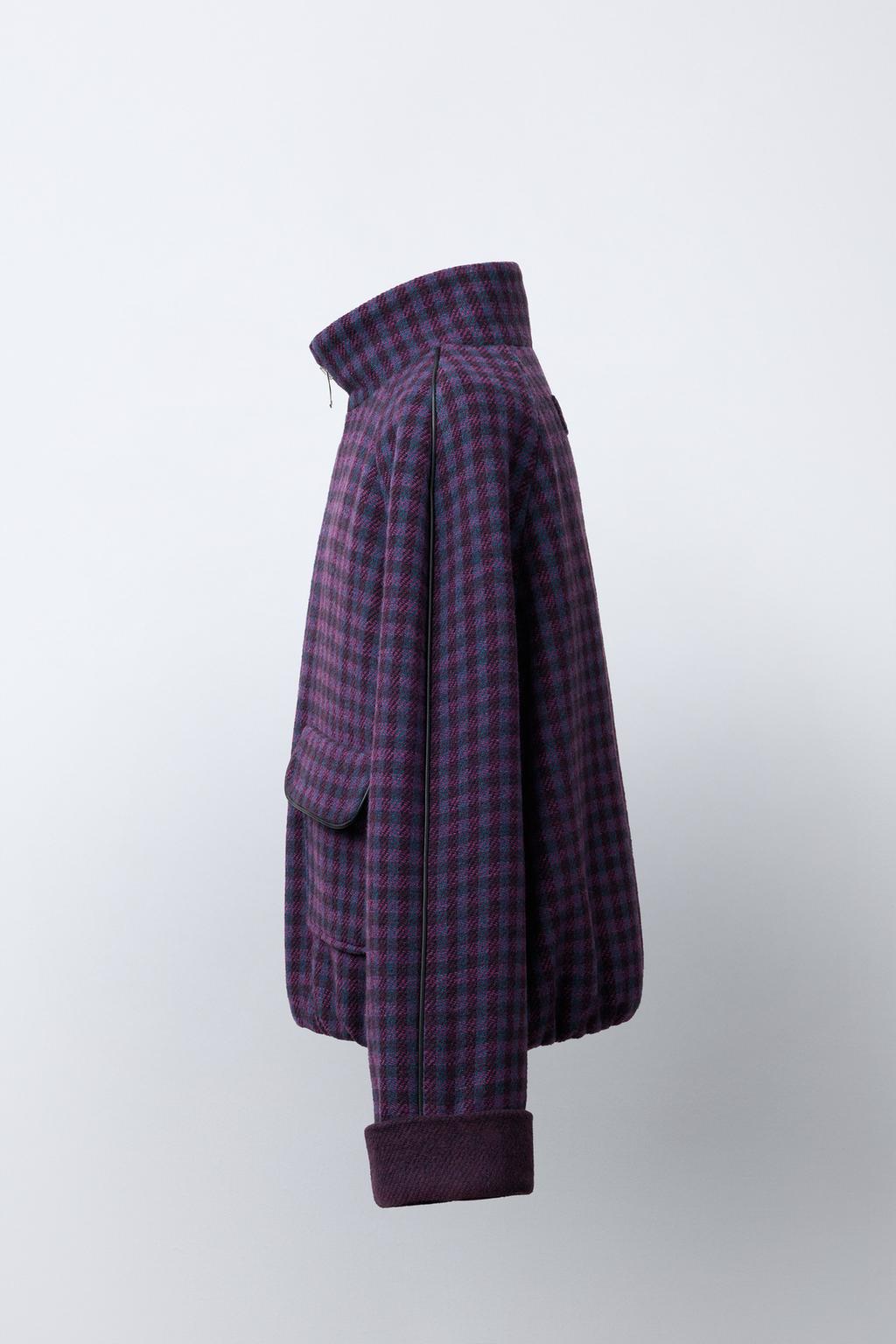 КУРТКА В КЛЕТКУ ВИШИ