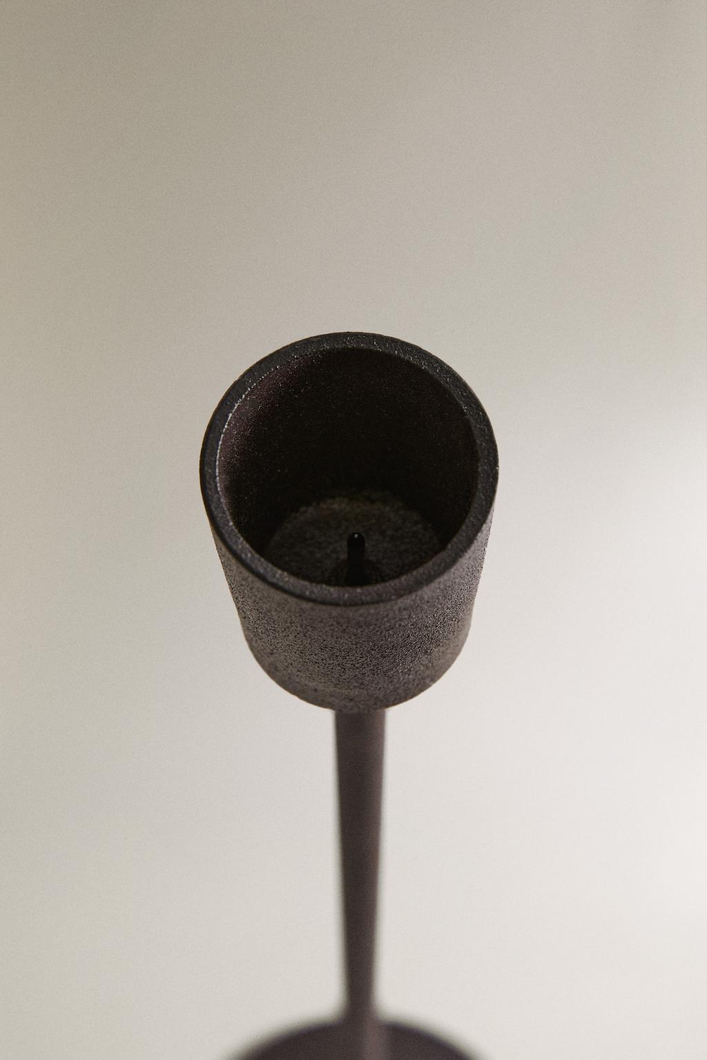 Латунная подсвечница