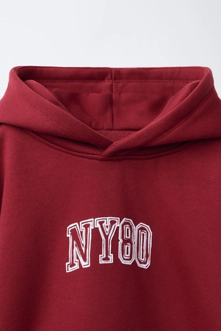 Худи с рельефной надписью- Заказать в России