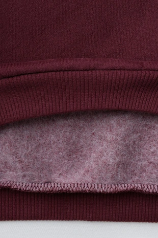 Толстовка с принтом-надписью