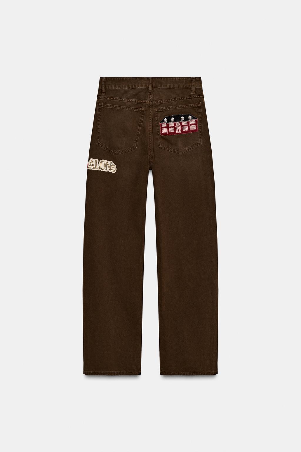 ДЖИНСЫ TRF BAGGY ОВЕРСАЙЗ HOME ALONE™