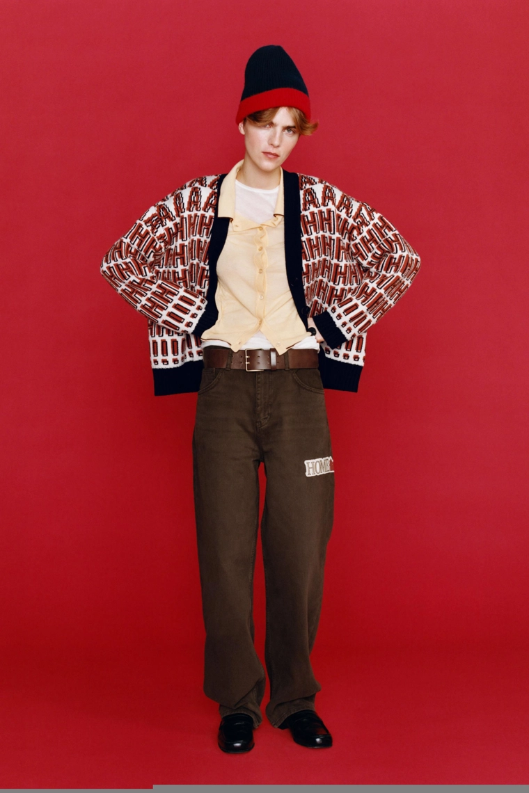 Джинсы trf oversized baggy home alone™