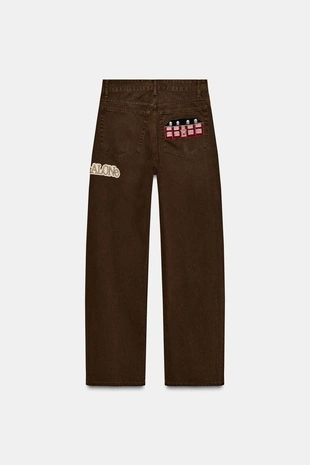 Джинсы TRF BAGGY оверсайз HOME ALONE™- Заказать в России