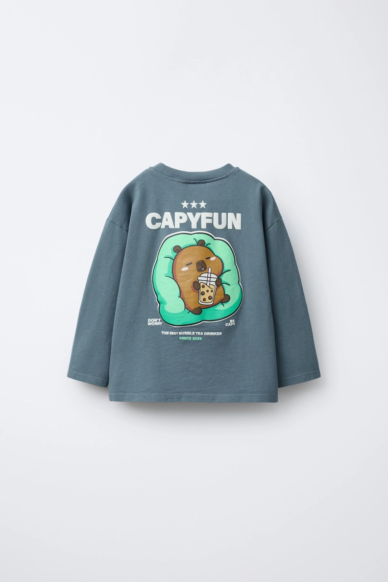 Футболка capybara capyfun © с окраской гармант-дай