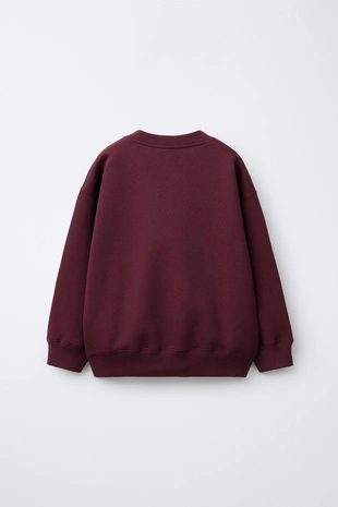 Толстовка с вышитым текстом