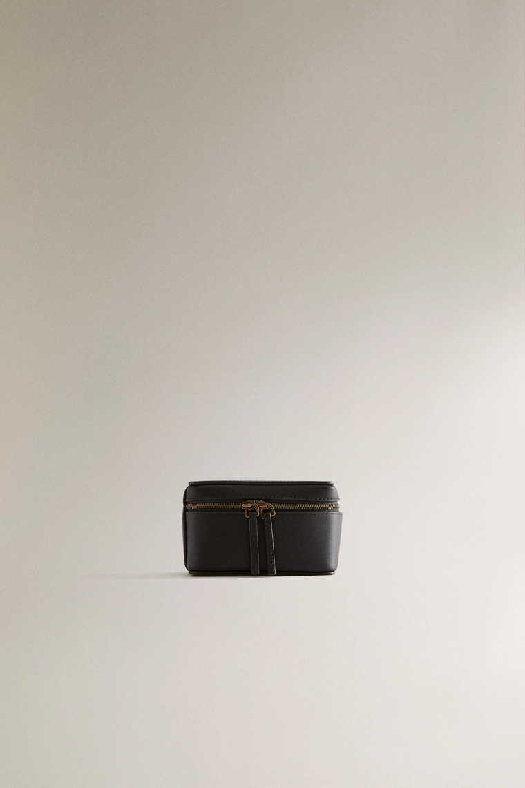 Кожаная сумка для ювелирных изделий для путешествий