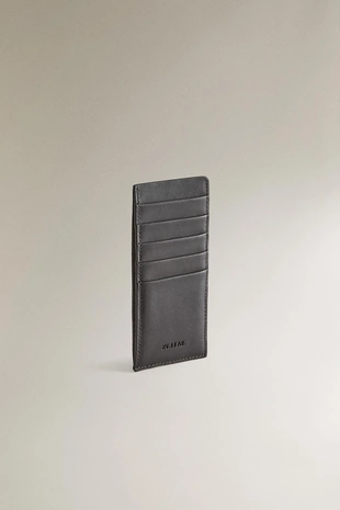 Кожаный держатель для карт- Заказать в России