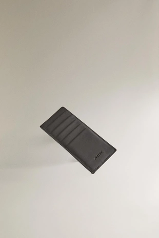 Кожаный держатель для карт- Заказать в России