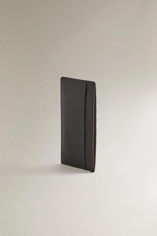 Кожаный держатель для карт- Заказать в России