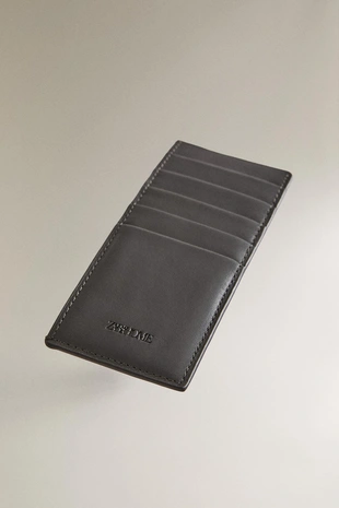 Кожаный держатель для карт- Заказать в России