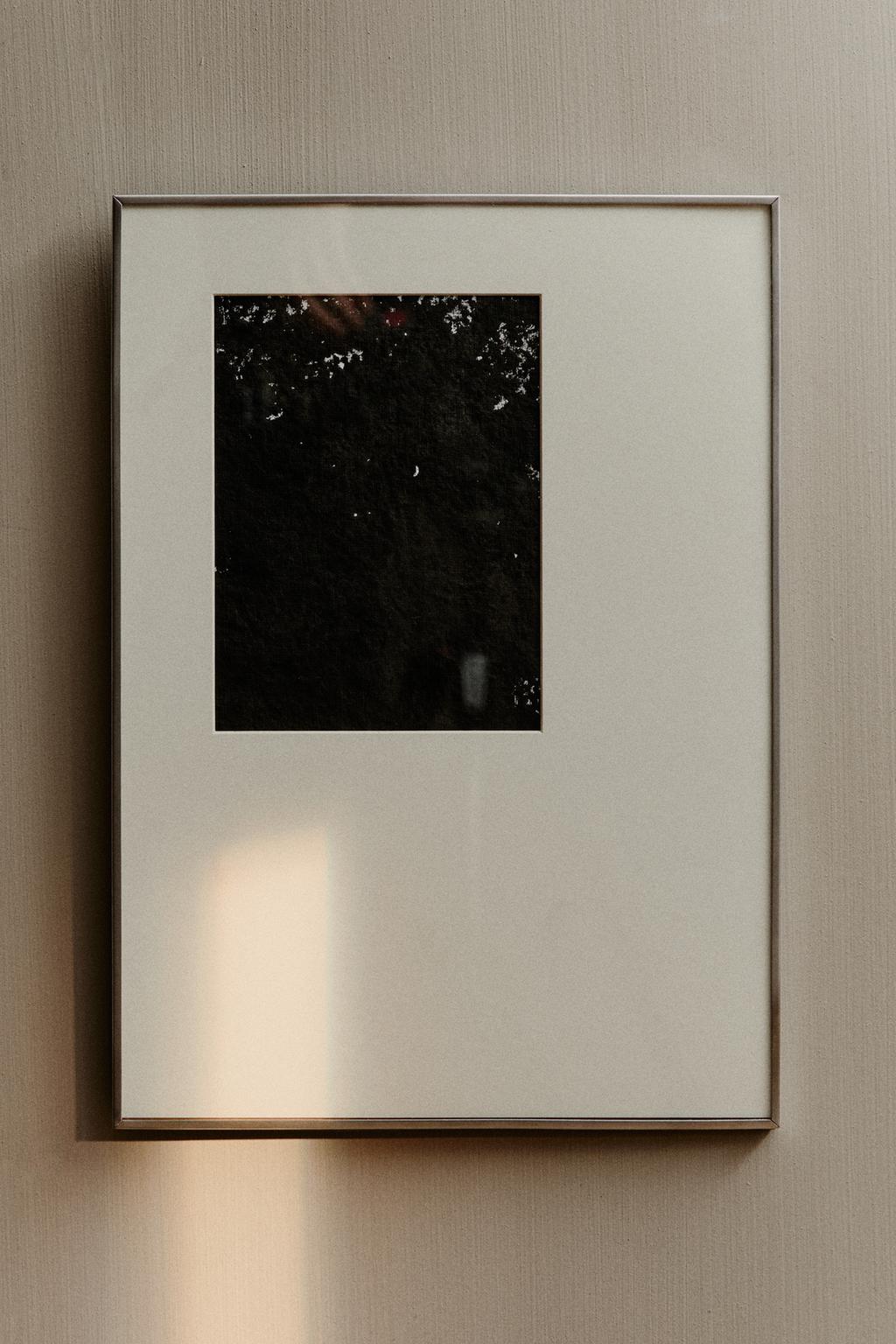 Серебряная фоторамка с сменными паспарту