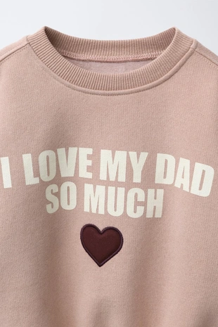 Толстовка с текстовым принтом