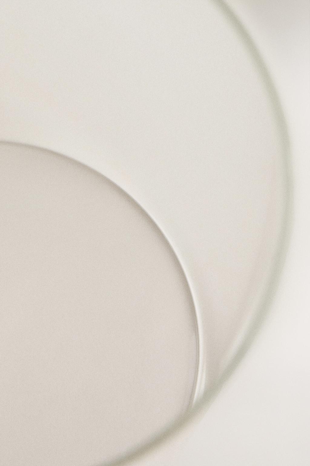 Цилиндрическая ваза-фонарь из боросиликатного стекла