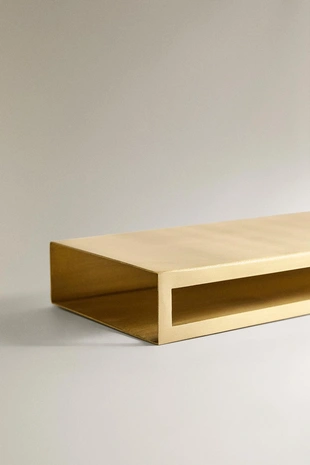 Золотая спичница из латуни- Заказать в России