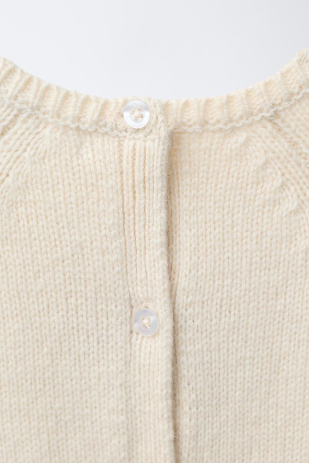 КОМБИНЕЗОН ИЗ СМЕСОВОЙ ШЕРСТИ С ВЫШИВКОЙ МЫШКИ