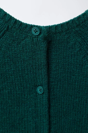 Трикотажный комбинезон из смесовой шерсти с вышивкой кролика- Заказать в России