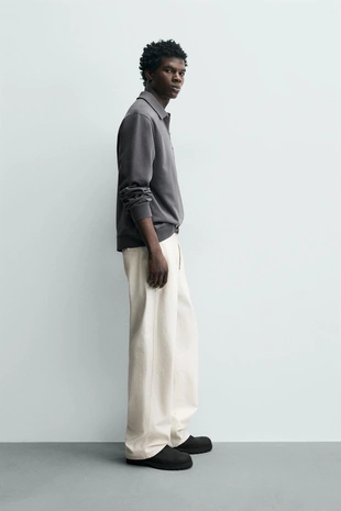 Толстовка поло INTERLOCK на молнии- Заказать в России