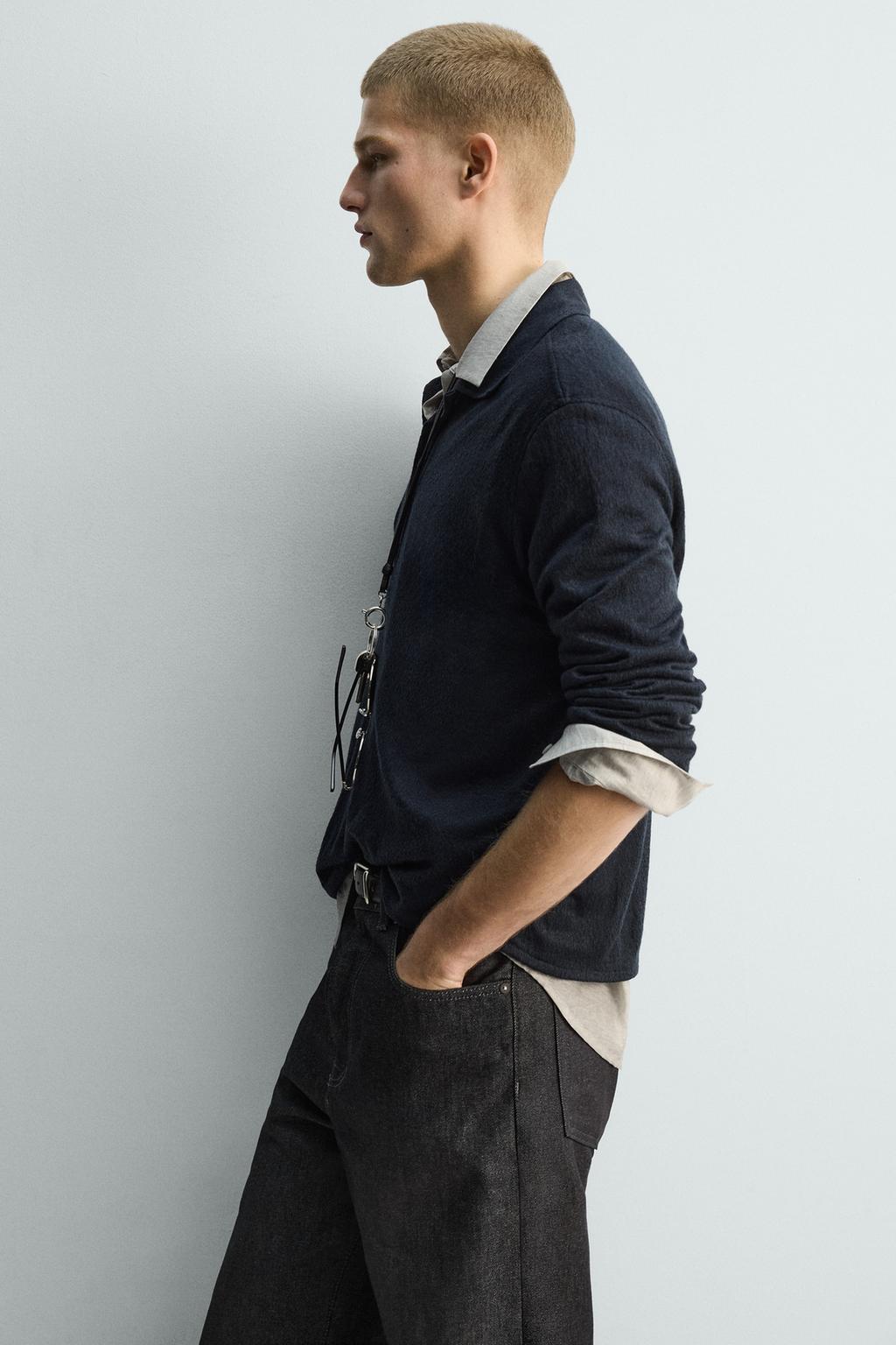 ПОЛО ИЗ РЕЛЬЕФНОЙ ТКАНИ