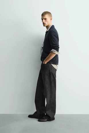 Поло из рельефной ткани- Заказать в России