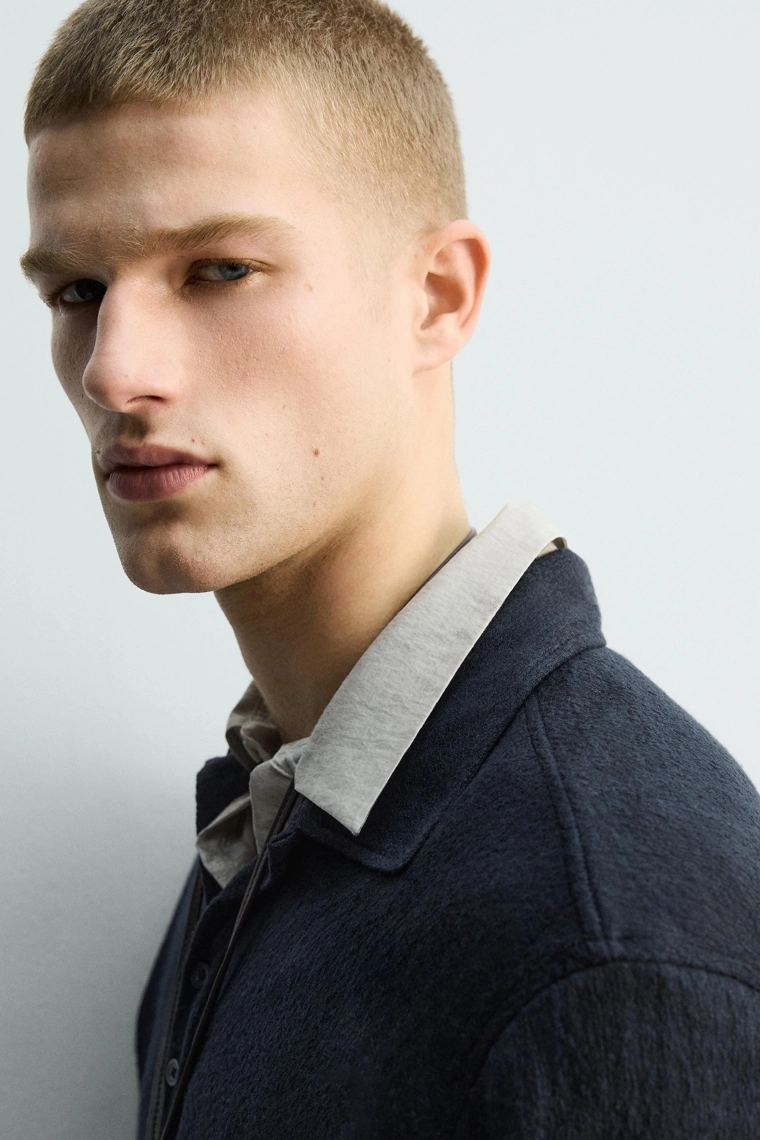 Поло с текстурой