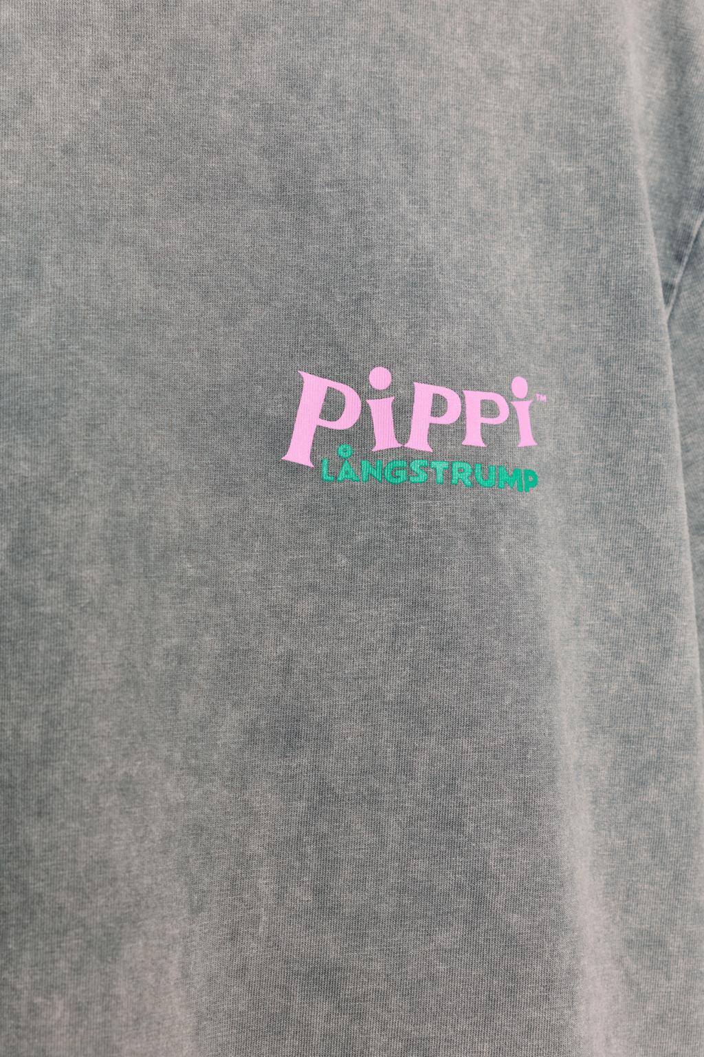 ФУТБОЛКА «ПЕППИ ДЛИННЫЙЧУЛОК™» С ЭФФЕКТОМ ПОТЕРТОСТИ