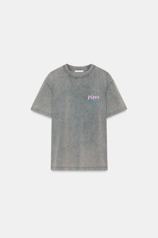 Футболка «пеппи длинныйчулок™» с эффектом потертости- Заказать в России