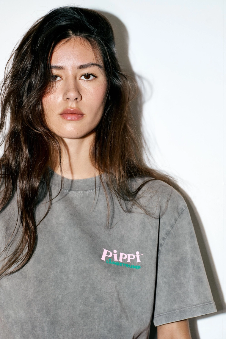 Футболка pippi långstrump™ с эффектом выцветания