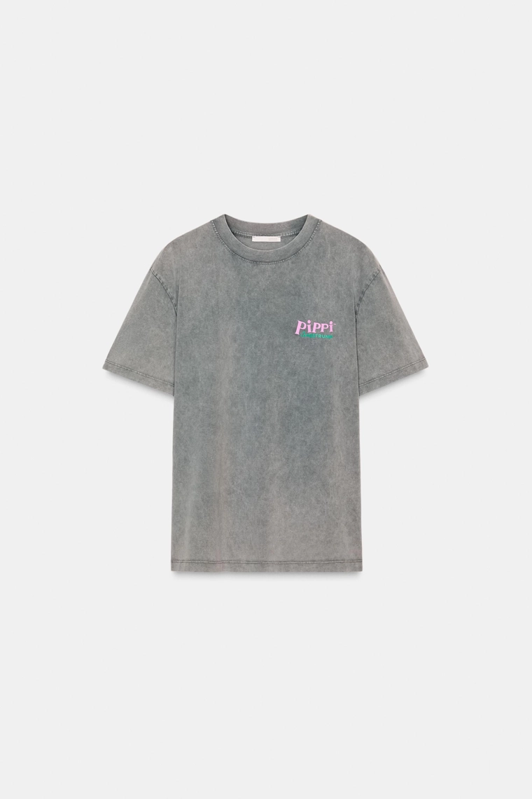 Футболка pippi långstrump™ с эффектом выцветания