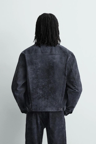 Укороченная куртка из вельвета- Заказать в России