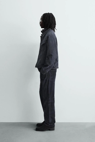 Укороченная куртка из вельвета- Заказать в России