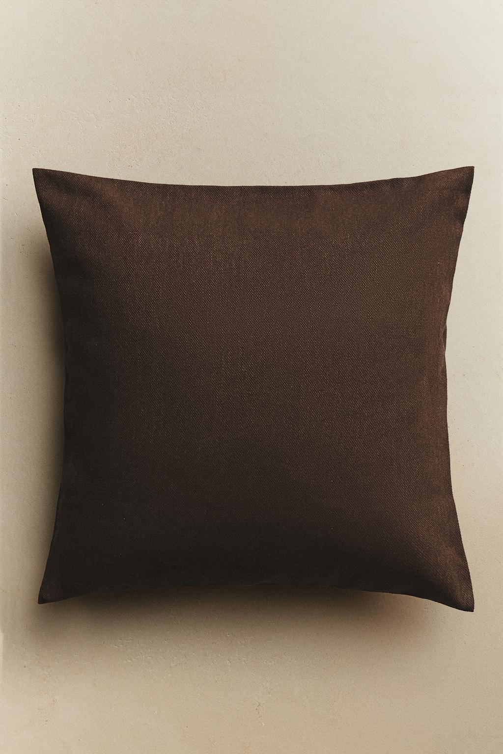 Чехол для подушки однотонный